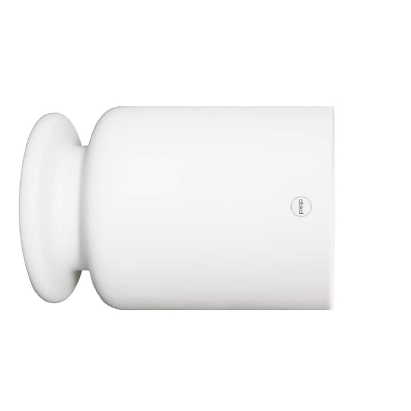 Ceramic Planter with Pedestal - 9.5" - White
