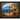 La Pastiche Cafe At Oceanside with Feathered Ebony Frame, 23.24" x 27.24"