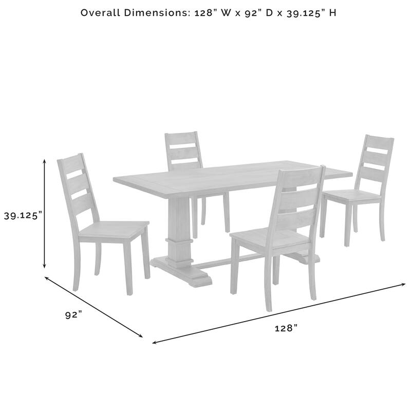 Crosley Joanna 5Pc Dining Set