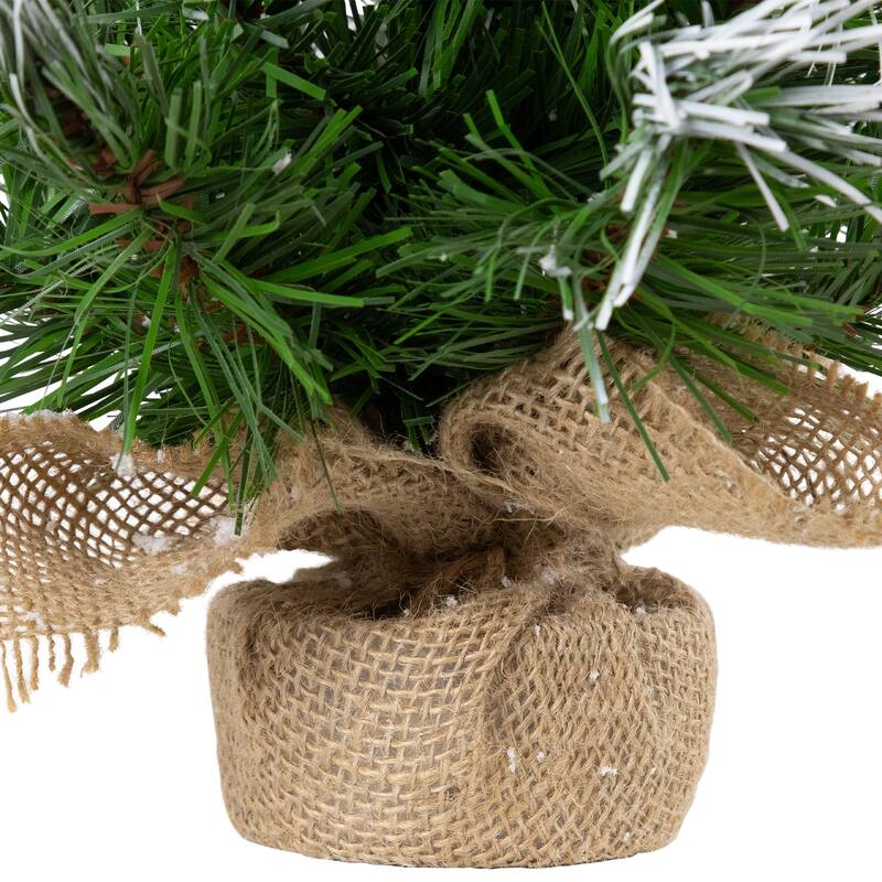 Whitecap Pine Artificial Mini Christmas Tree - 14" - Unlit - 1 Foot