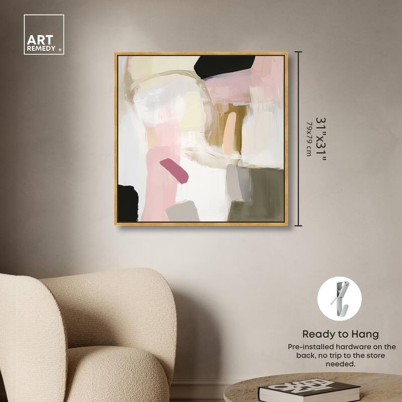 Dynamic Color III Canvas by Art Remedy
