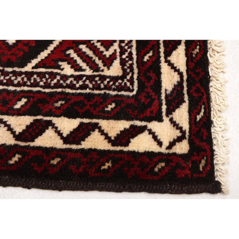 ECARPETGALLERY Hand-knotted Teimani Ivory Wool Rug - 3'6 x 6'0