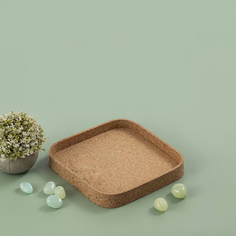 Square Cork Tray Small