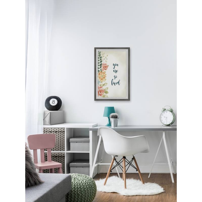 Baby Girl II Framed Wall Art, Elegant Home Touch - Sophisticated Artwork for Refined Décor