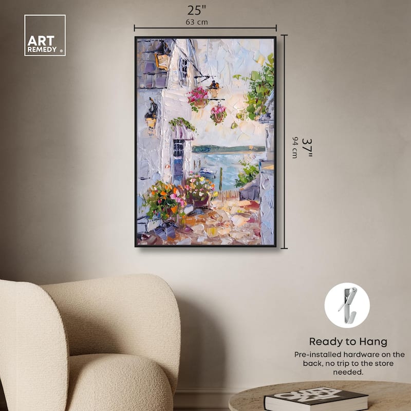Harbor Hideaway I Canvas by Art Remedy