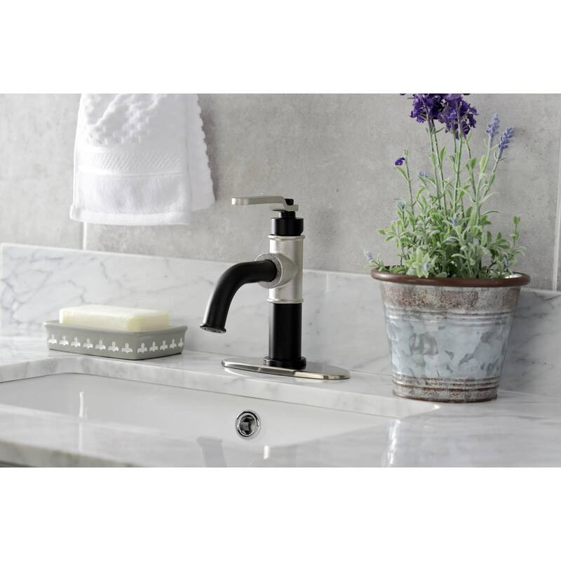 Kingston Brass Whitaker 1.2 GPM Deck Mounted Single Hole Bathroom