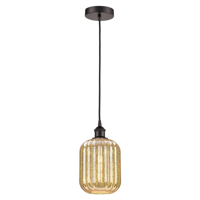 Innovations Lighting Endless Possibilities Edison - Preston - 1 Light 7" Jar Shade Cord Hung Mini Pendant
