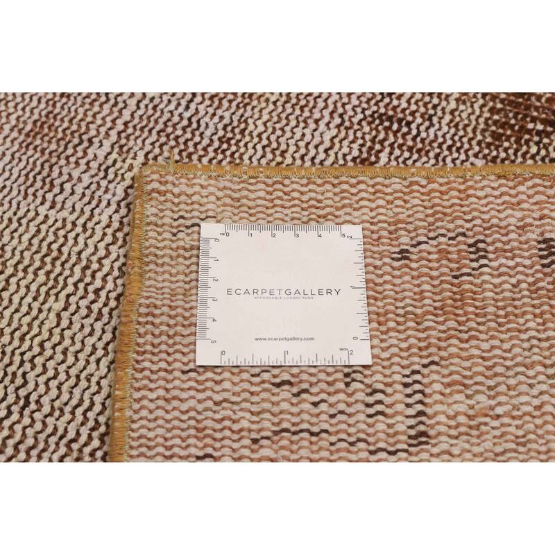 ECARPETGALLERY Hand-knotted Color Transition Brown Wool Rug - 5'10 x 8'0