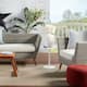Santa Rosa Woven Jute-look Indoor/ Outdoor Solid Pouf - 18"X18"X12"