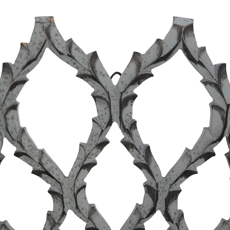 Wooden Starburst Cut-out Wall Decor - Gray - Roche River Decor