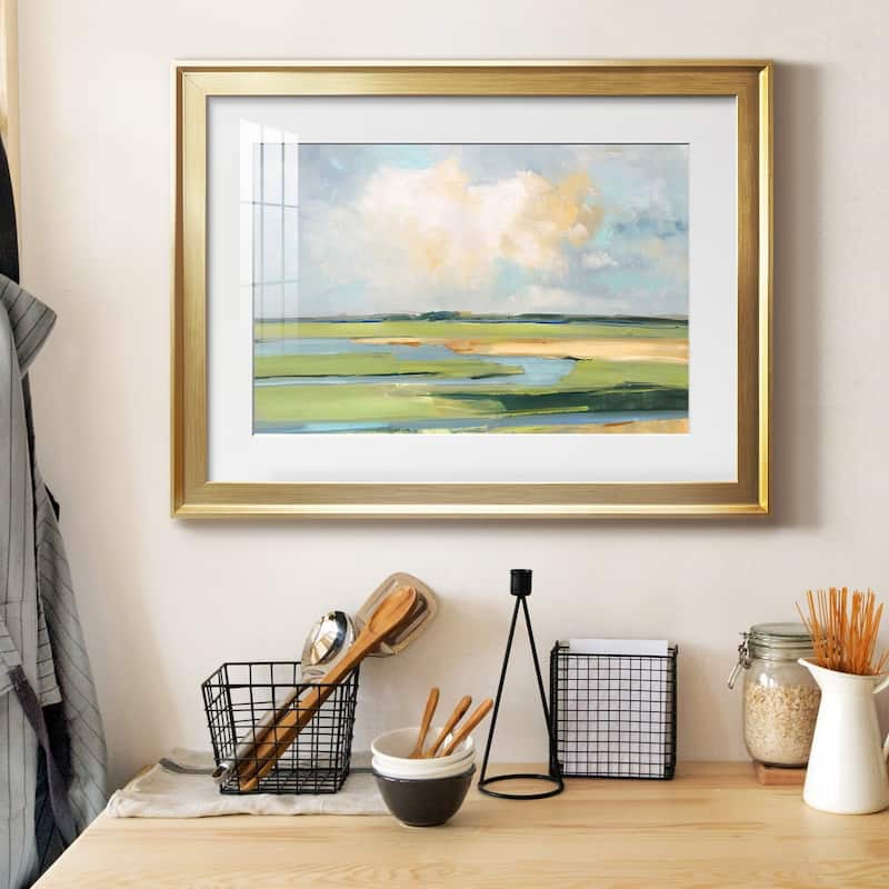 Pastel Horizon II Premium Framed Print - Ready to Hang