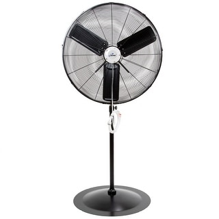 iLIVING 30" Pedestal Outdoor Oscillating Fan with Misting Kit 8400 CFM