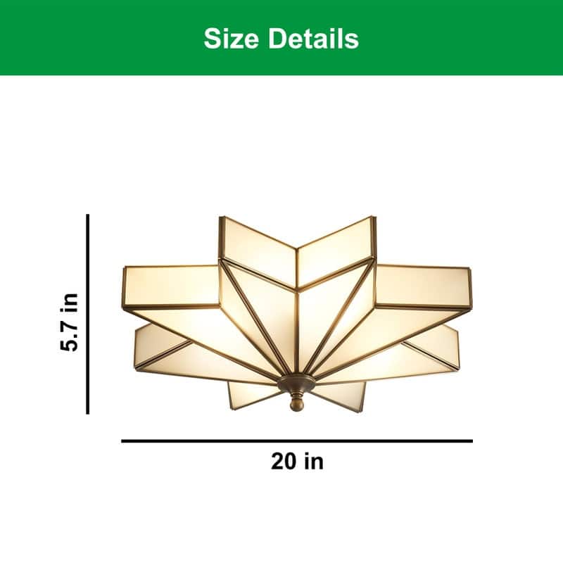 19.5 Inch bulb light bronze light for kitchen brassb ceiling light - 19.5 Inch