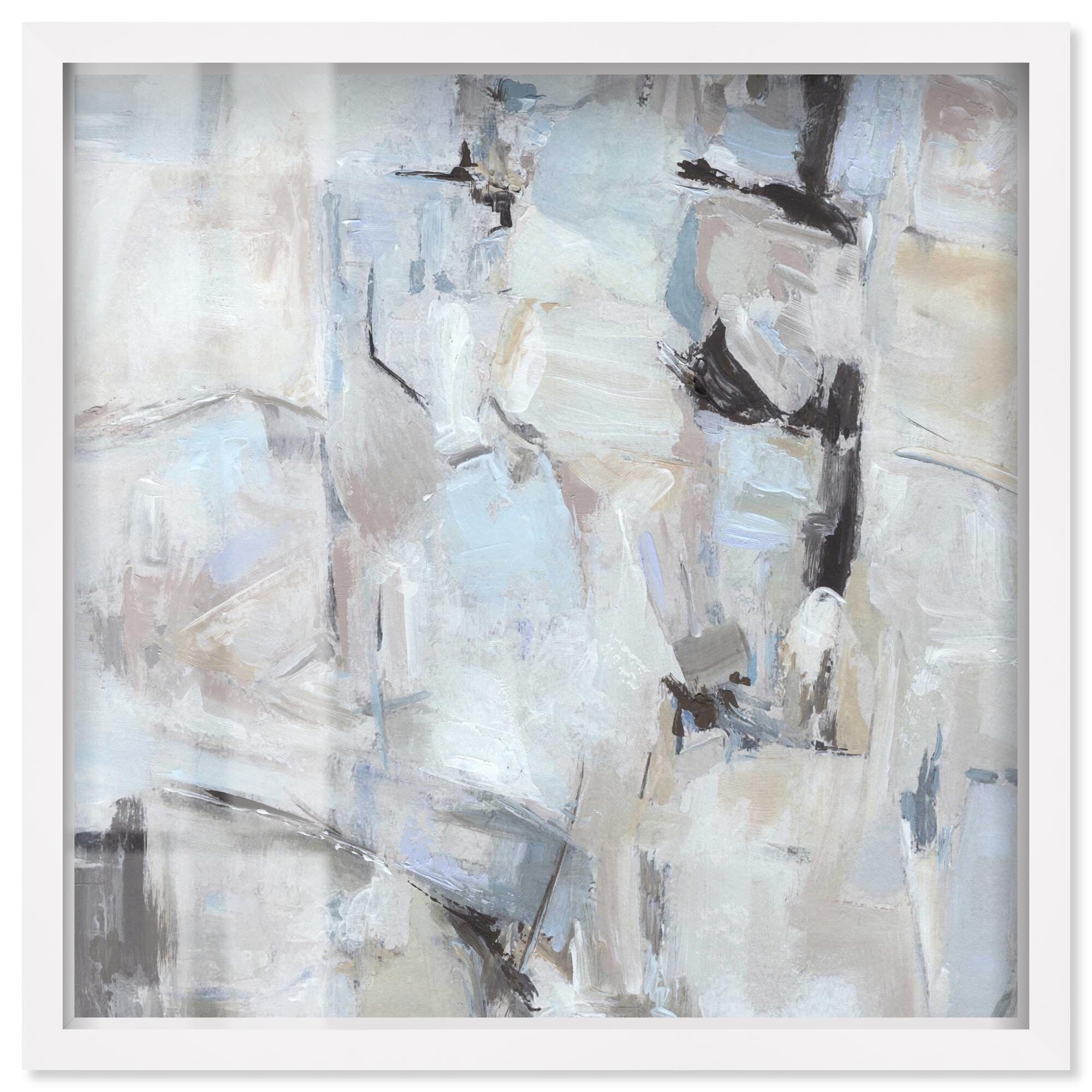 Through the Mist Neutral Wall Decor Shadowbox Print by Art Remedy