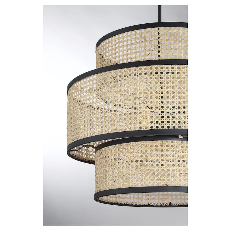Bellevue SH7016 3 Light 22" Wide Pendant