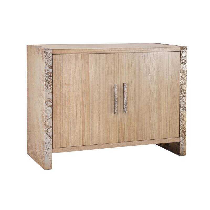 Christopher Knight Home - Alaric Minimalist MDF Paulownia Veneer Sideboard with Adjustable Shelves