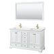 Option White / White Quartz Top / Brushed Gold Hardware