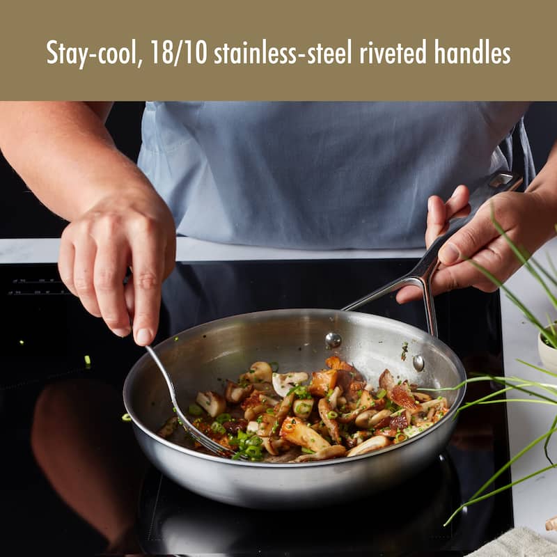 DEMEYERE Essential 5-ply Stainless Steel Fry Pan