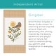preview thumbnail 7 of 8, Blue Hydrangea Gingham Faux Mat 2 Piece Framed Wall Art Print Set by Gingiber