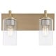 preview thumbnail 2 of 9, Quorum International 5200-2 Fallstaff 2 Light 15" Wide Vanity Light