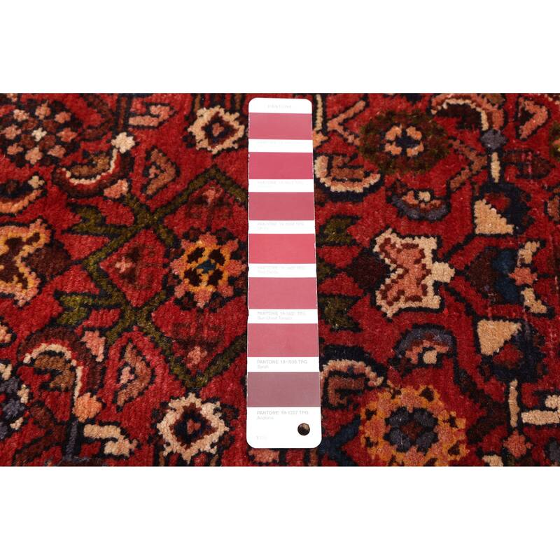 ECARPETGALLERY Hand-knotted Andelz Red Wool Rug - 3'3 x 9'0