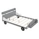 preview thumbnail 2 of 32, Wood Car-Shaped Platform Bed w/ Headboard & Footboard Storage Shelves
