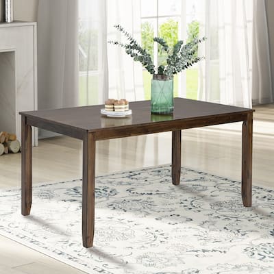 Wooden Dining Table Kitchen Table for Small Space(ONLY THE TABLE)