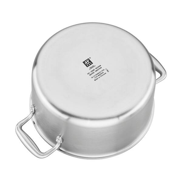 Shop Zwilling Spirit 3 Ply 6 Qt Stainless Steel Ceramic Nonstick Dutch Oven Stainless Steel Overstock 14329481