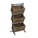 preview thumbnail 1 of 10, 3 Tier Wooden Crate Stand