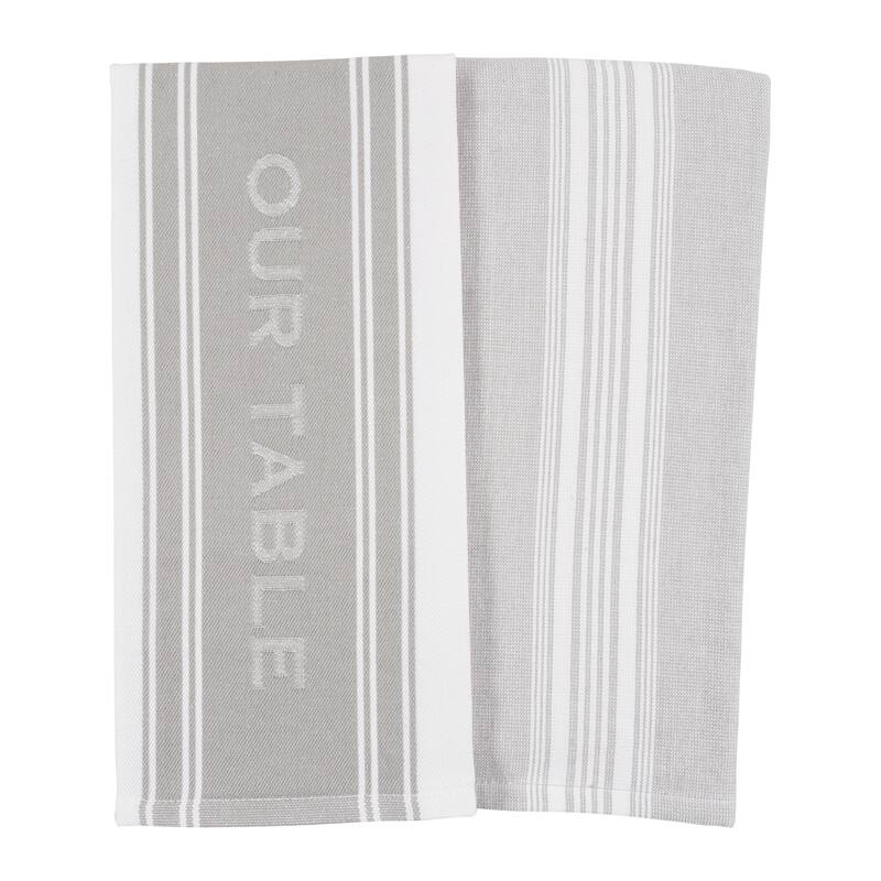 Bed Bath and Beyond Our Table Turkish Kitchen Towels - Set of 2 - 30" L x 20" W