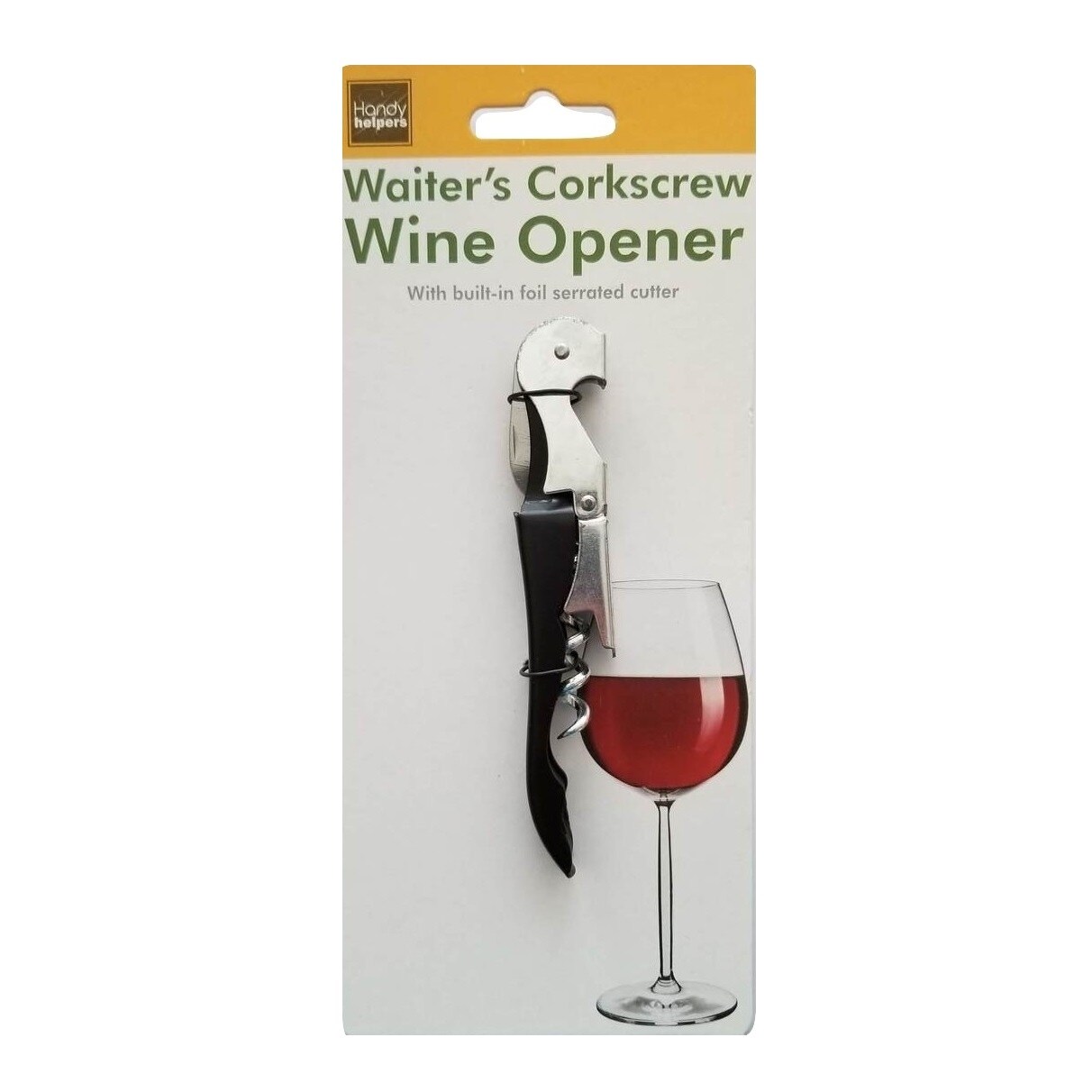 Shop Waiter S Corkscrew Wine Bottle Opener Built In Cork Remover