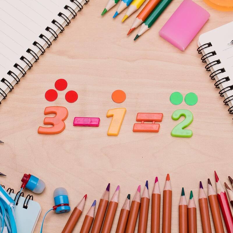 GSE™ 500-Pack 3/4-inch Plastic Bingo Chips for Bingo Game, Counting, Sorting, Science, Educational Markers