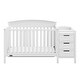 preview thumbnail 19 of 44, Graco Benton 4-in-1 Convertible Crib and Changer – GREENGUARD Gold Certified, Crib and Changing Table Combo