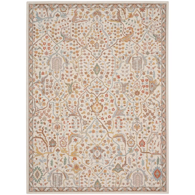Nourison Parisa Traditional Persian Floral Area Rug