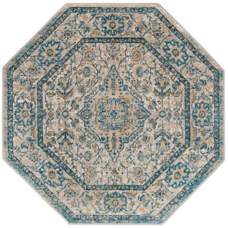 Traditional Nixa Collection Area Rug