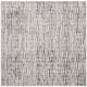 SAFAVIEH Adirondack Alberta Vintage Abstract Rug - 4' Square - Black/Silver
