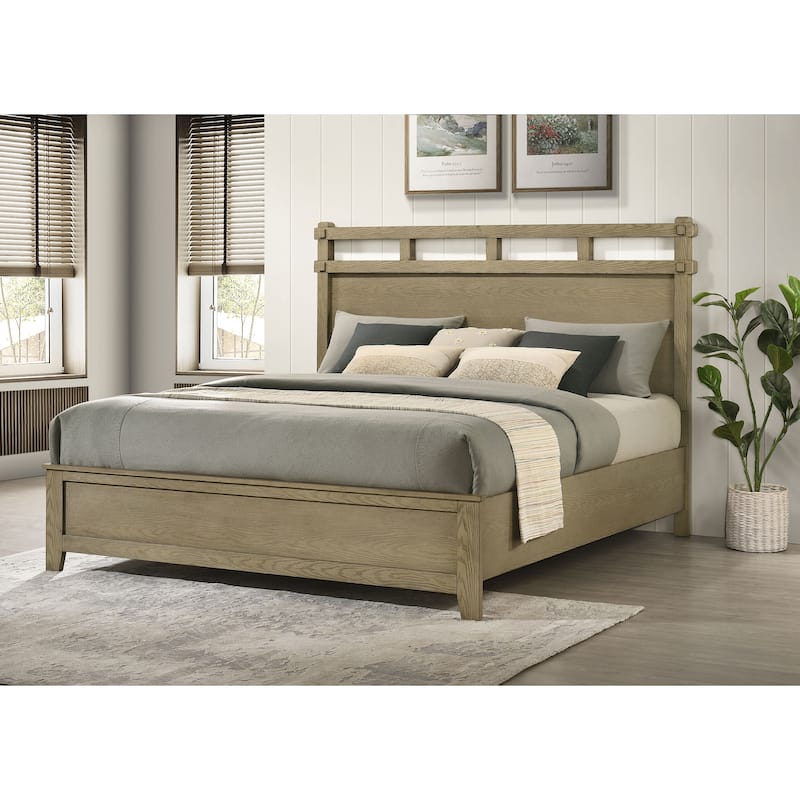 Hazlewood 61-inch Panel Bed Vineyard Oak