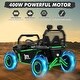 preview thumbnail 13 of 23, 24V Ride On Car Utv 2 Seater, Off-Road Kids Electric Vehicles with Metal Frame