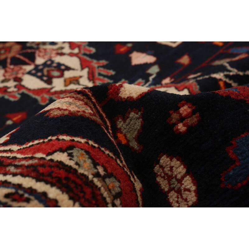 ECARPETGALLERY Hand-knotted Anadol Navy Wool Rug - 3'8 x 16'9