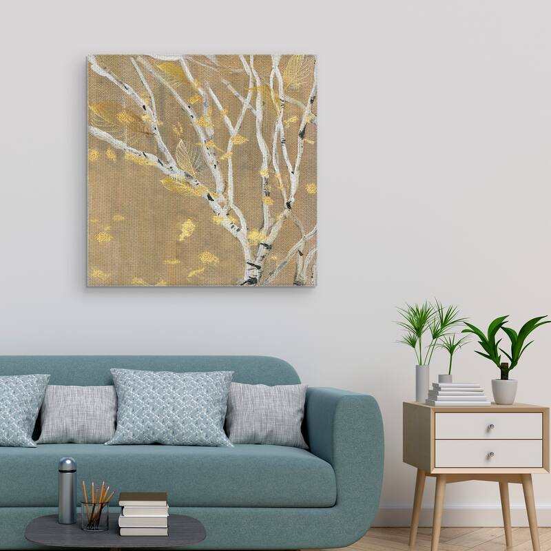 Birch Wood III by Susan Jill Canvas Art Print