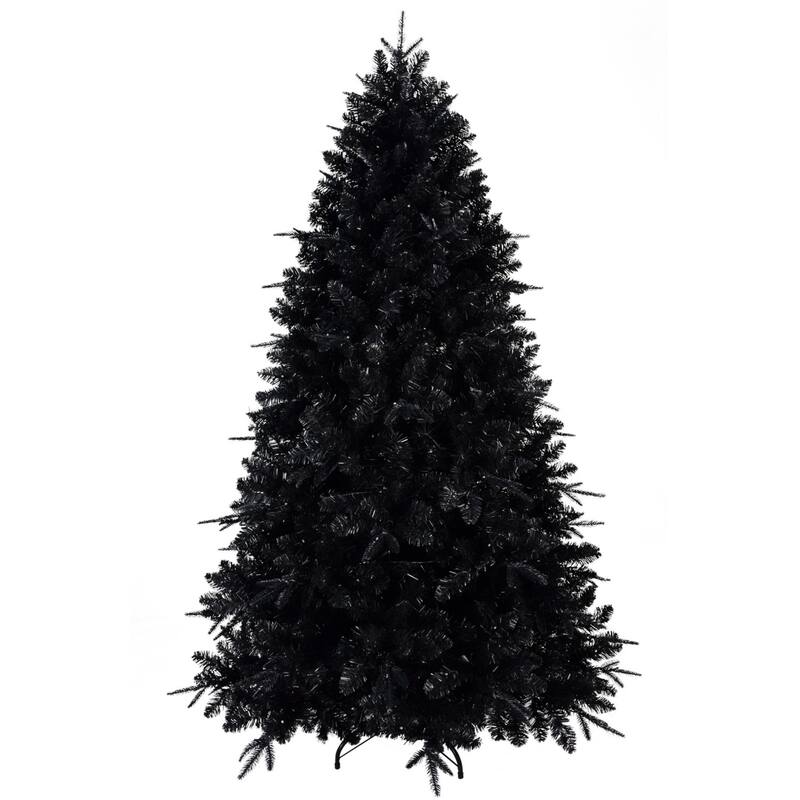 Black Artificial Christmas Tree