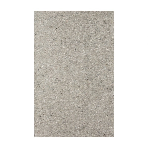 slide 2 of 7, Mohawk Home Non Slip Rug Pad 3/8" Inch Thick Felt Cushion Reversible - Grey 2' 2" x 10'