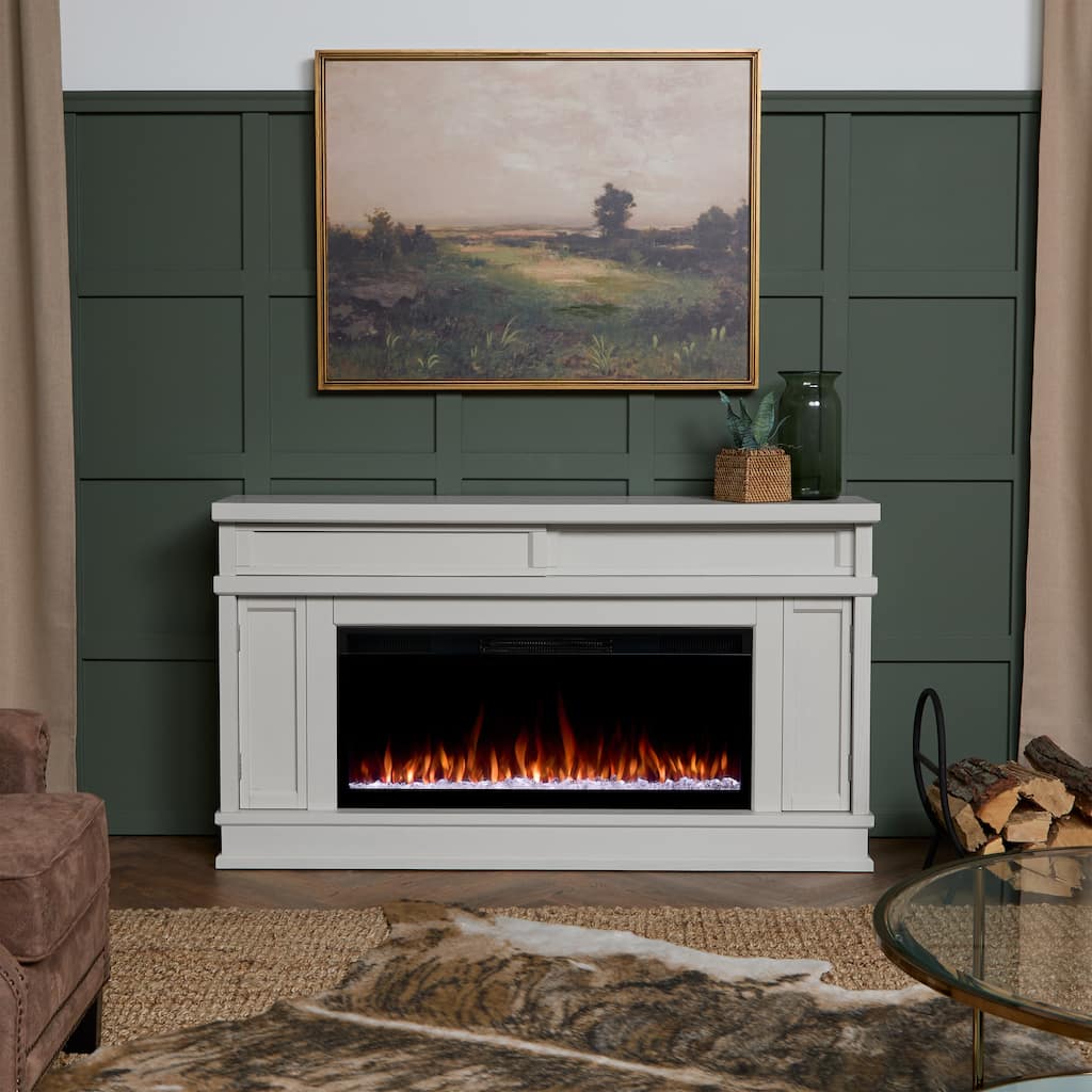 Torrey 60" Smart Landscape Electric Fireplace TV Stand by Real Flame