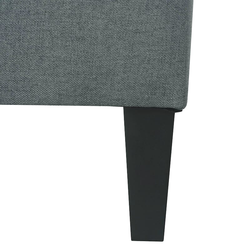 Tiernan Tufted Fabric Ottoman by Christopher Knight Home