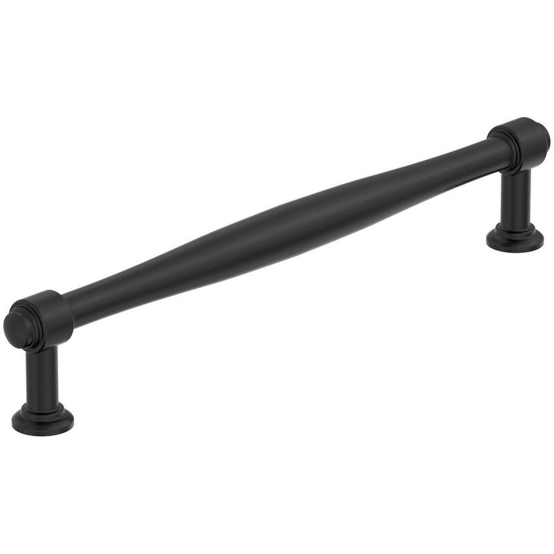 Amerock BP37725 Enlivity 7-9/16" Center to Center Bar Cabinet Pull - Matte Black