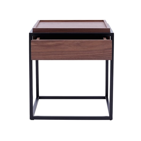 Moes Home Collection Ad 1055 Kristoff 20 Inch Wide Wood Veneer Moes Home Collection Ad 1055 Kristoff 20 Inch Wide Wood Veneer End Table With Me