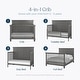 preview thumbnail 3 of 16, Child Craft Denman 4-in-1 Convertible Crib