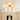 Modern 11-Light Frosted Glass Globe Wavy Arm Sputnik Semi-flush Mount
