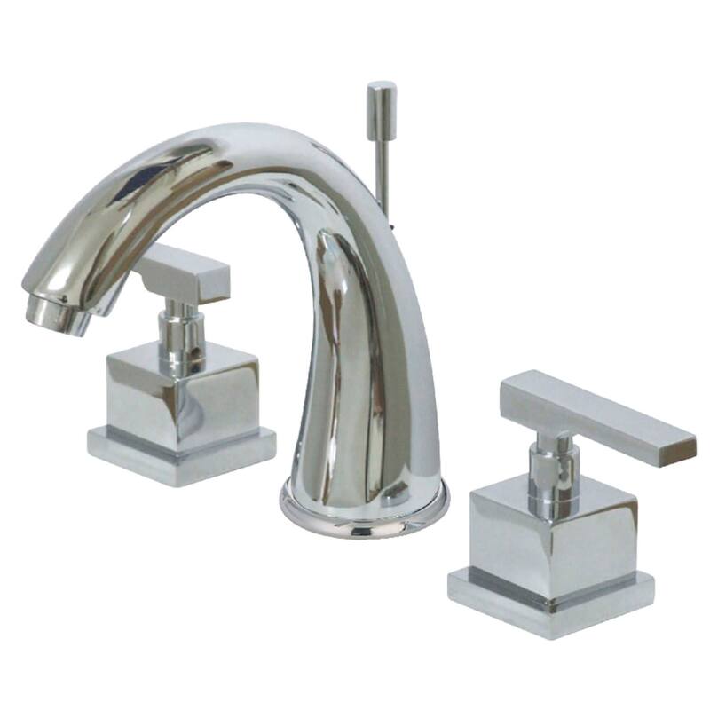 Kingston Brass Executive 1.2 GPM Deck Mounted Bathroom Faucet - Polished Chrome