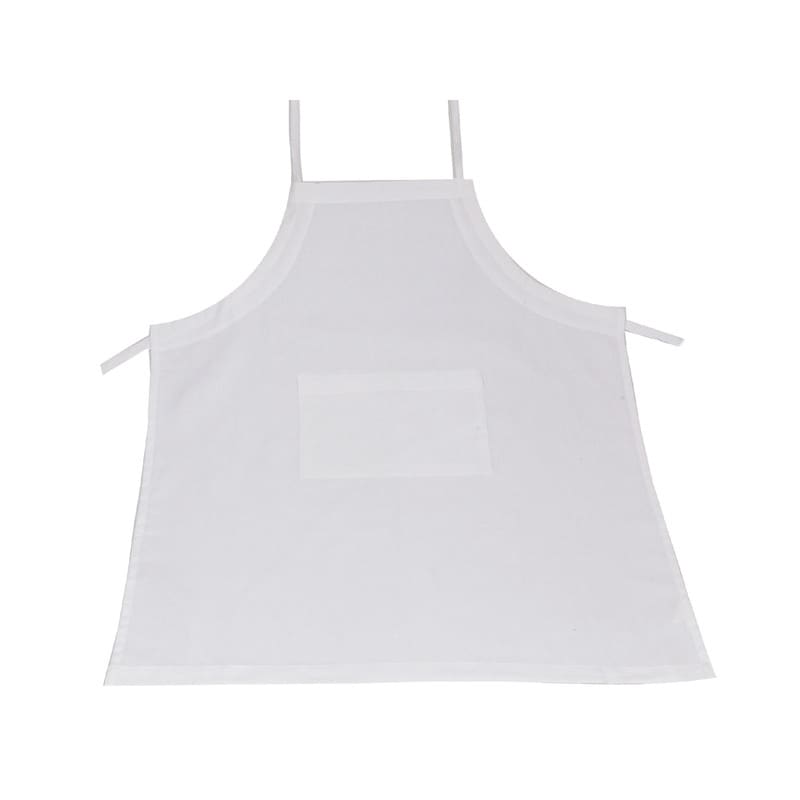 Polycotton Apron With Pocket (Red) 